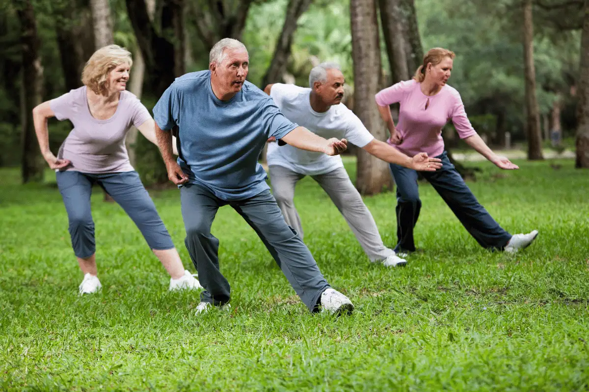 Olahraga Tai Chi.