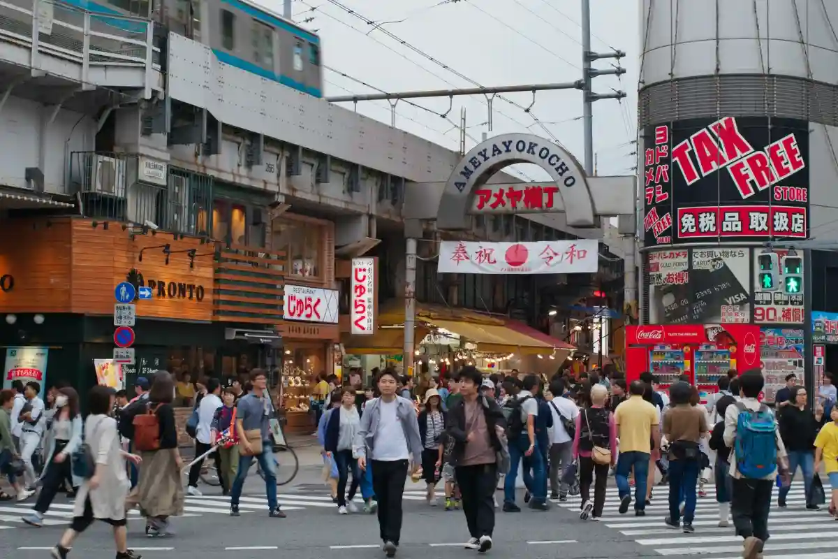 Potret Kota Tokyo.