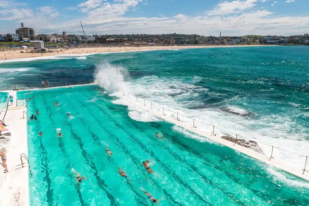 Bondi beach.