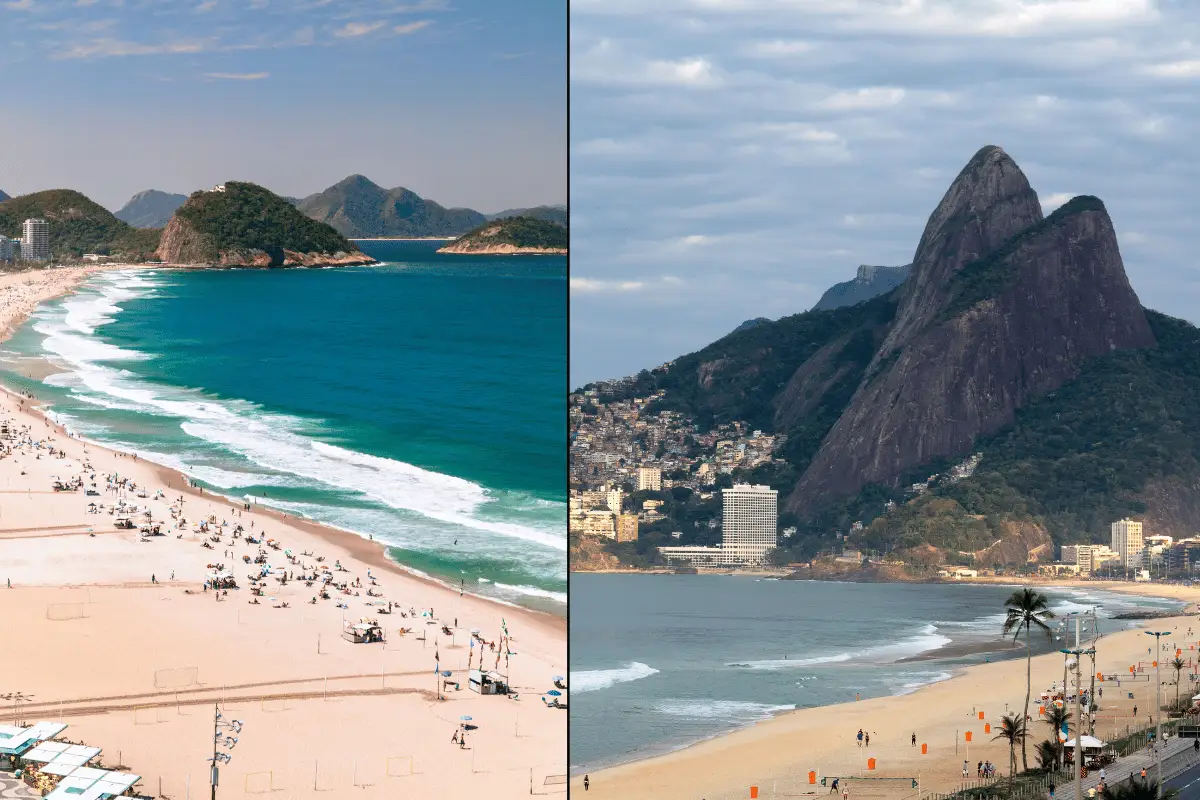  Pantai Copacabana dan Ipanema