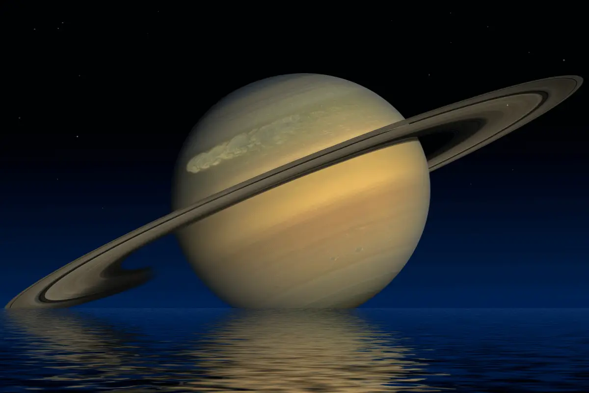 Planet Saturnus. 