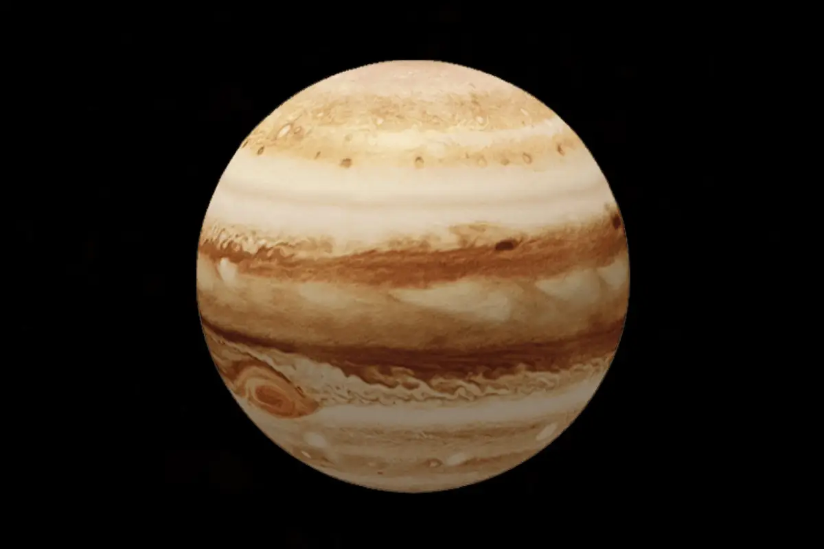 Planet Jupiter. 