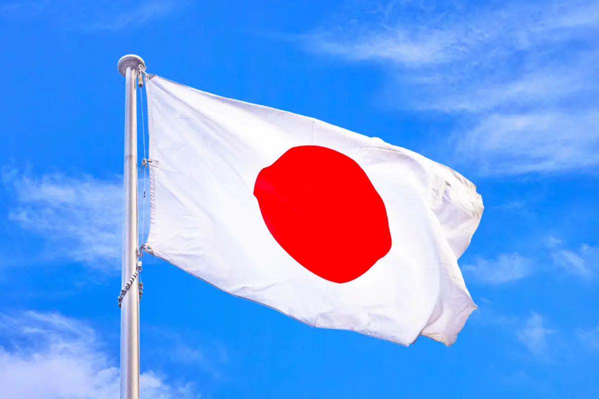  Bendera Jepang