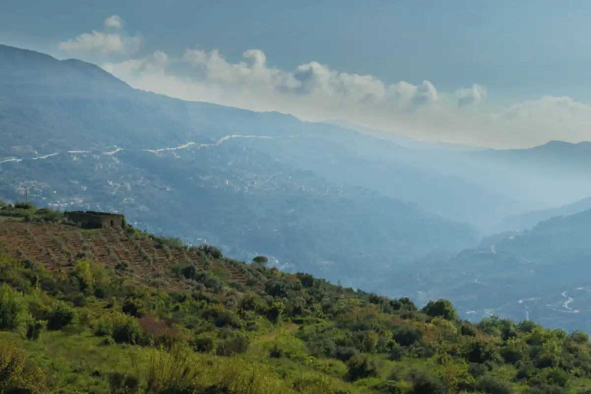 Pegunungan Lebanon. 