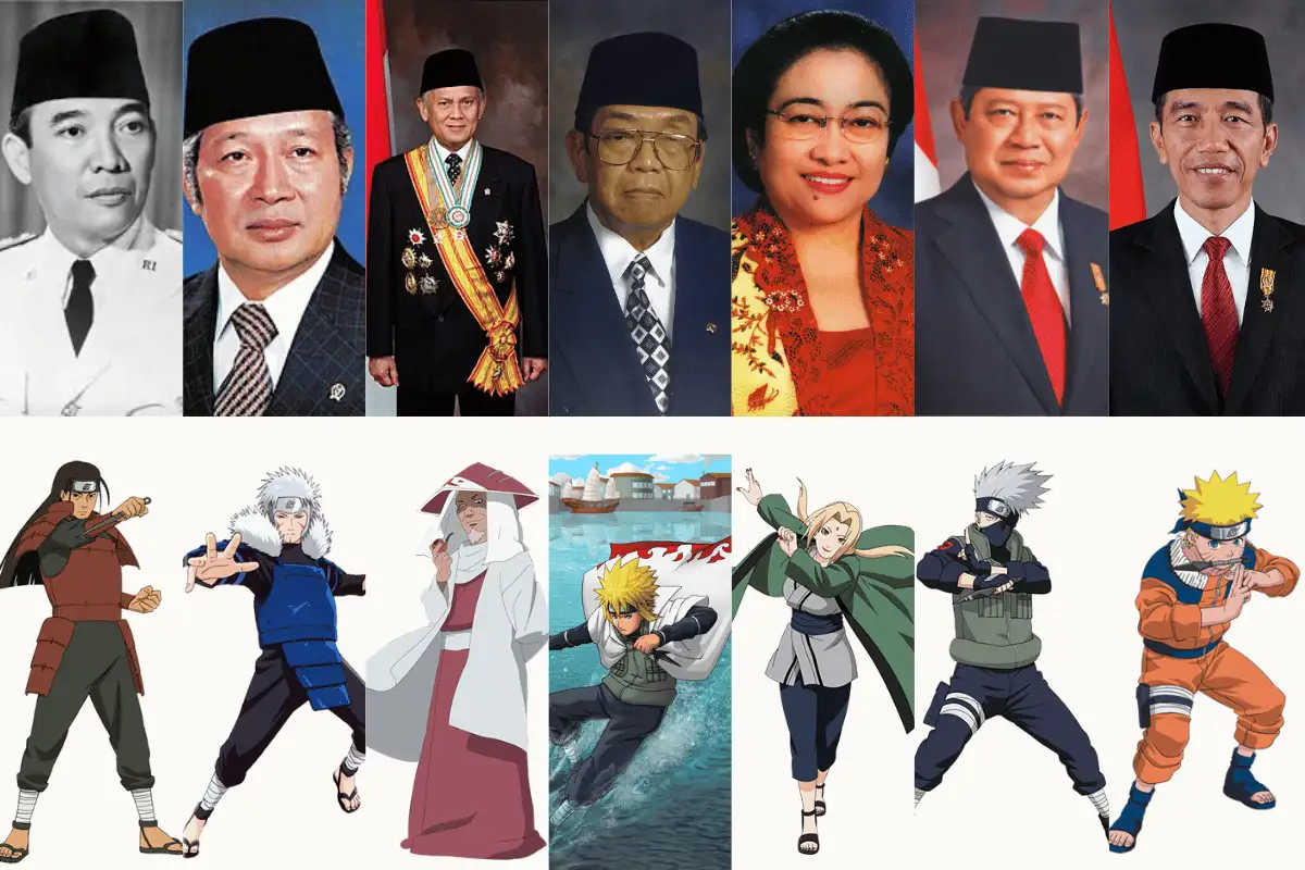 Kemiripan Pemimpin Konoha dan Indonesia