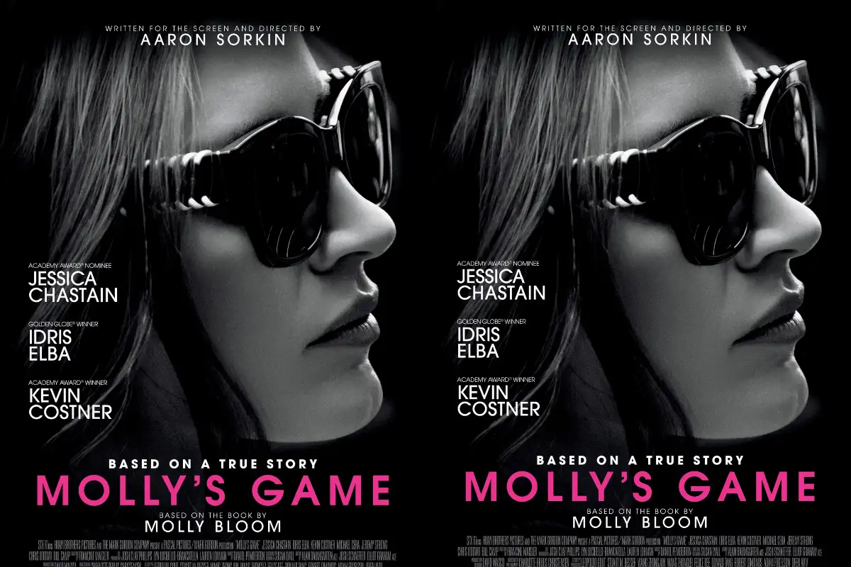 Film Molly’s Game (2017). 