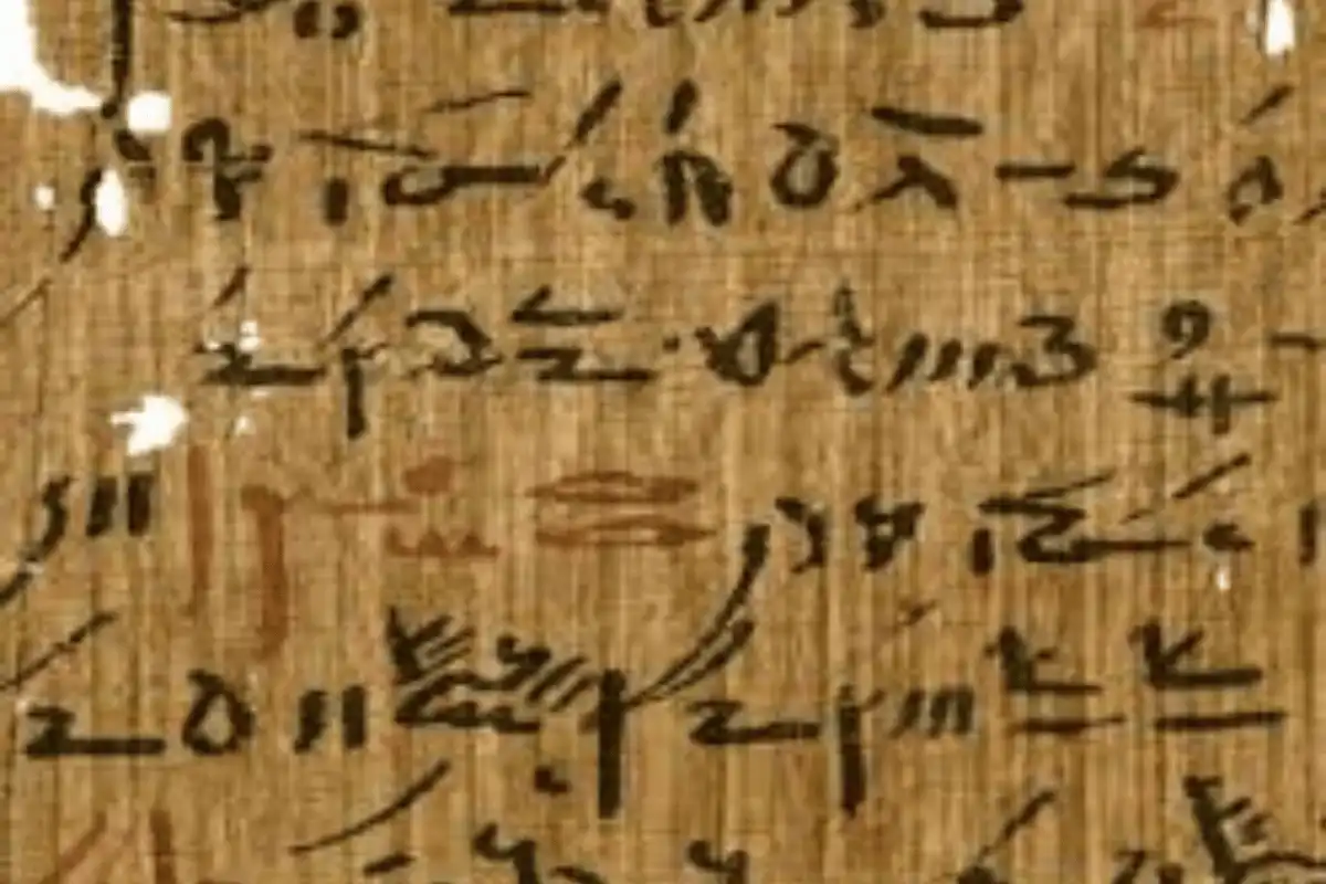 Serat Papyrus sebagai Kertas (500 SM)