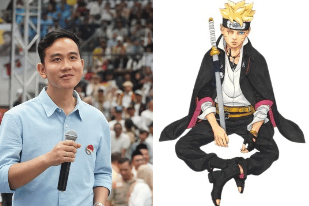 Gibran rakabuming dan boruto uzumaki