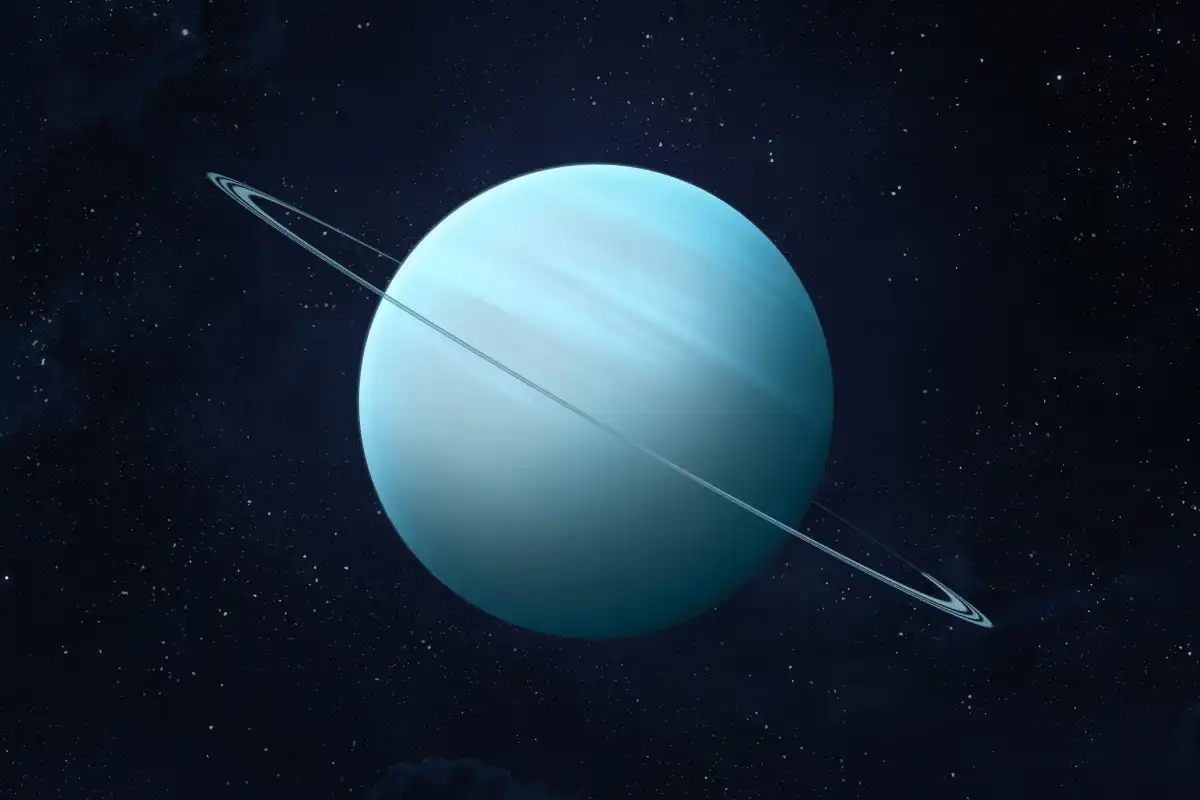 Planet Uranus. 